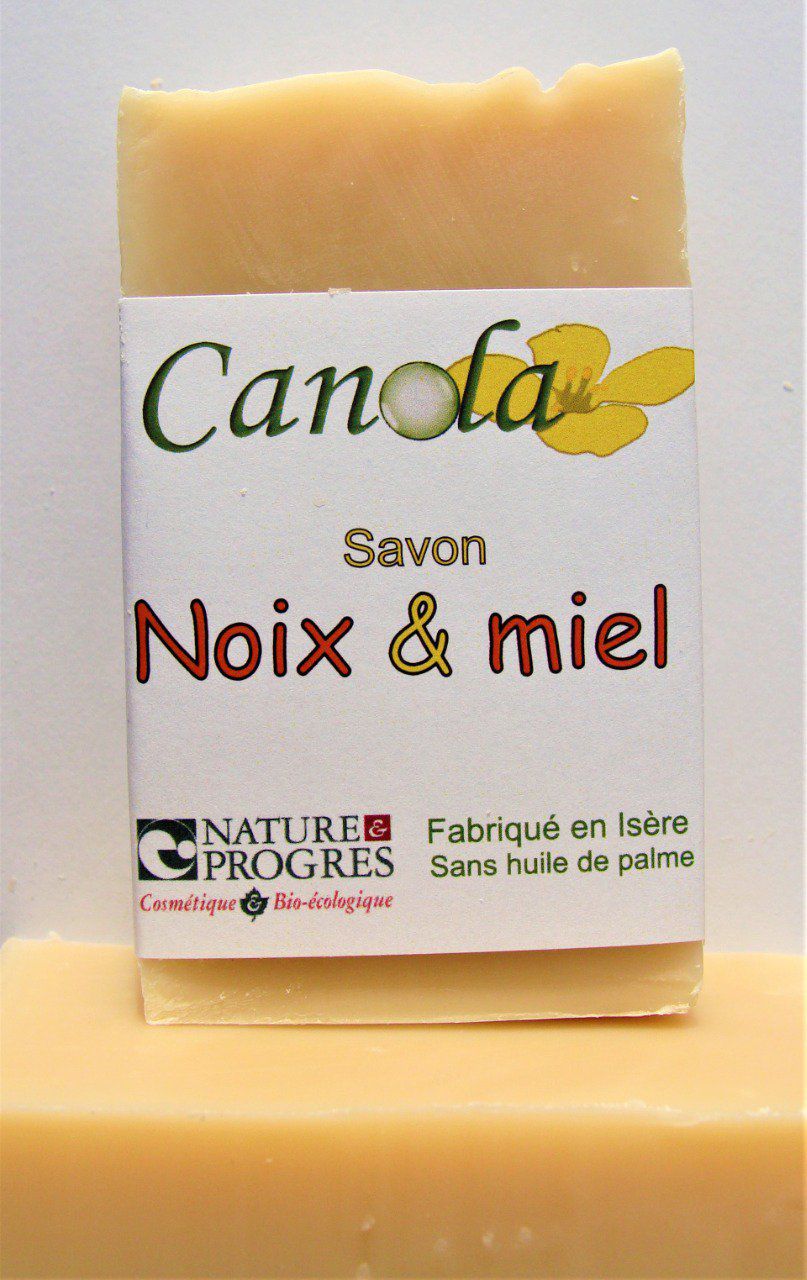 Savon noix et miel