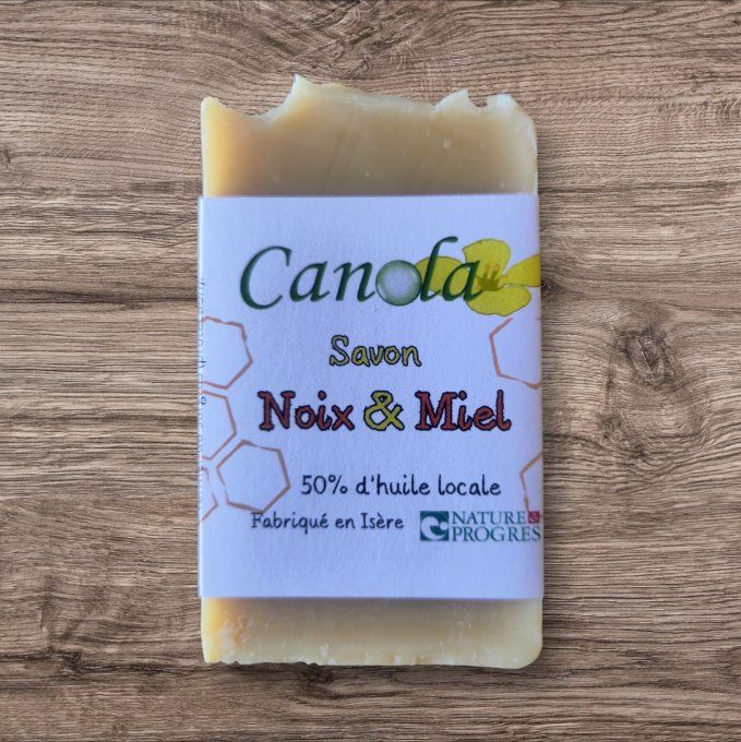 Savon noix et miel