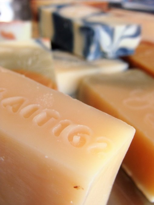 300g de chutes de savons sans huile essentielle