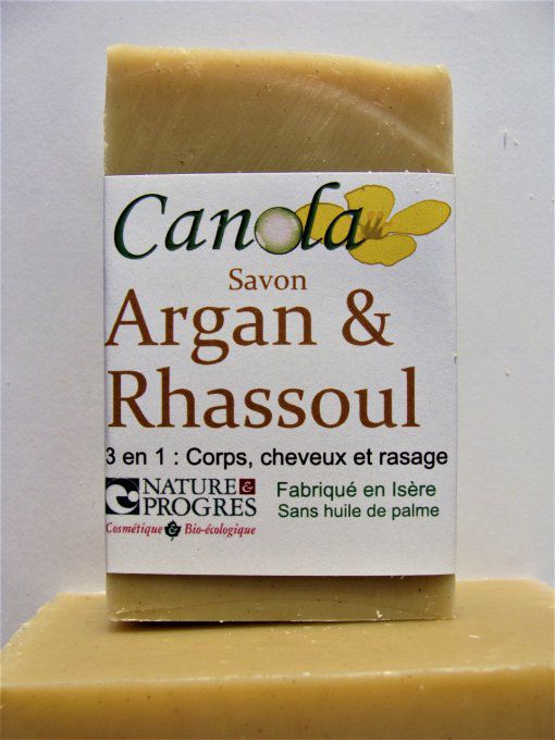 Canola - savon Argan Rhassoul