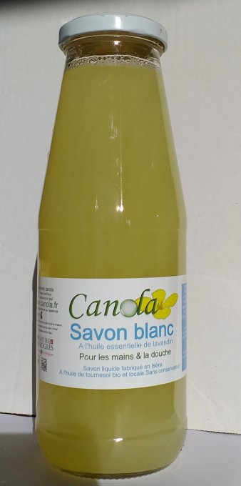 Canola - savon  liquide blanc lavandin