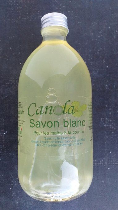Canola - savon  liquide blanc Nature