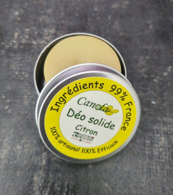 Déodorant "le solide" au citron