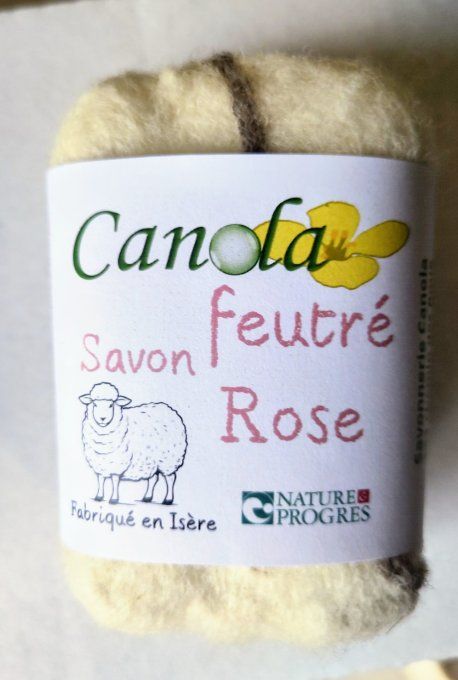 Savon feutré 