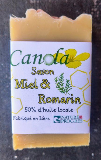 Savon miel romarin